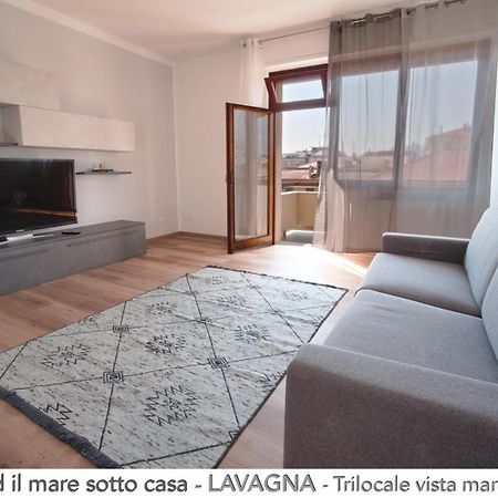 Il Centro Ed Il Mare Sotto Casa Leilighet Lavagna Eksteriør bilde